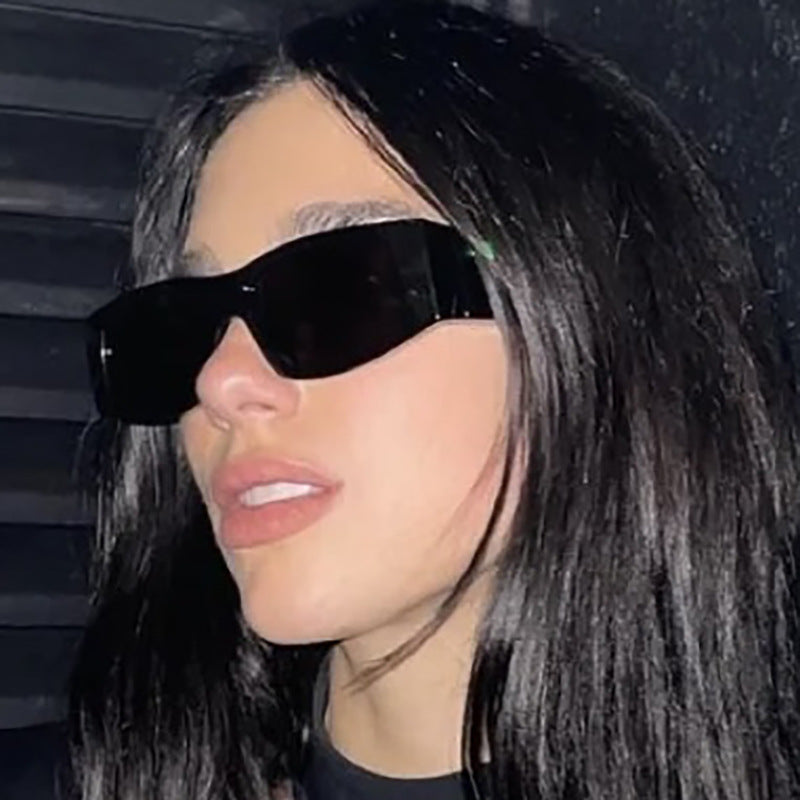 New Fashion Large Square Frame Glasses