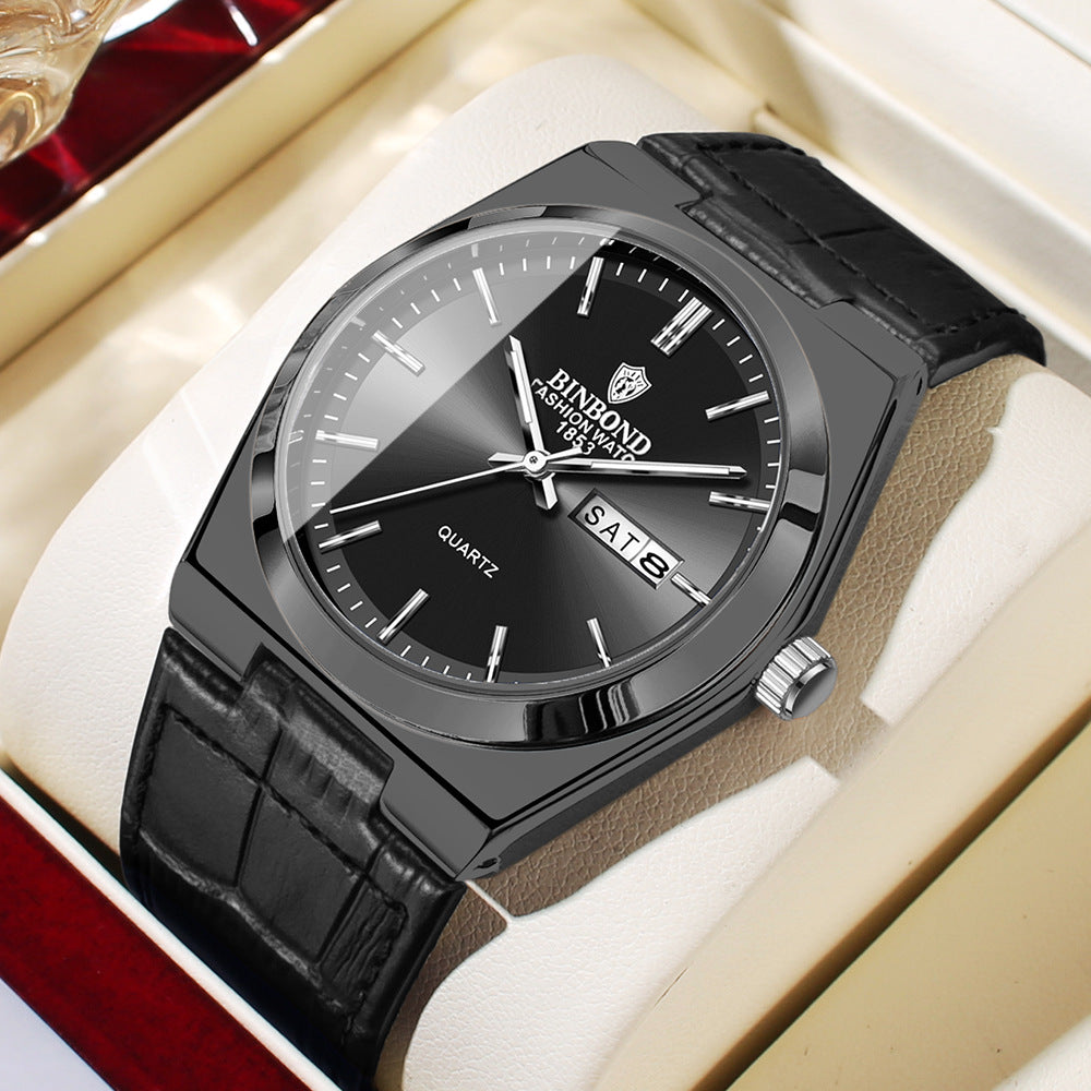 Light Luxury Casual Business New Quartz Watch Men