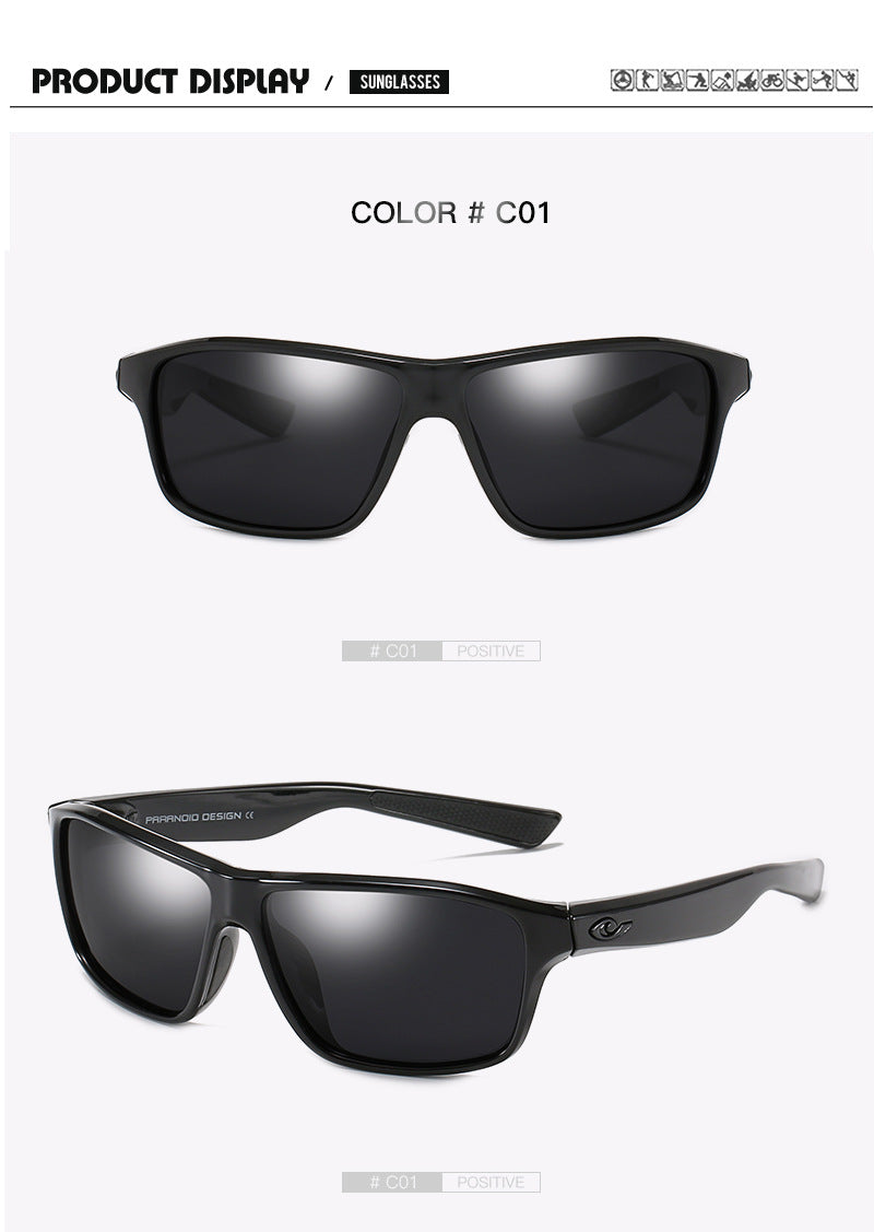 Sun Glasses Square Outdoor Sunglasses Men